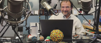 Vincent Racaniello in his podcast studio Photo by Ray Ortega